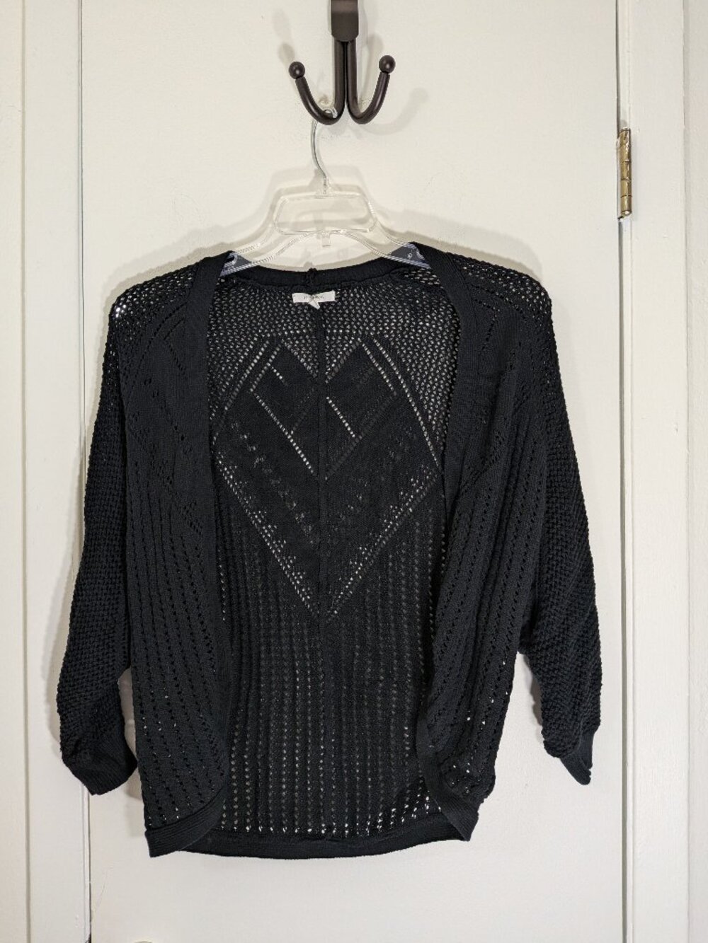 Y2k Open-Knit Cardigan